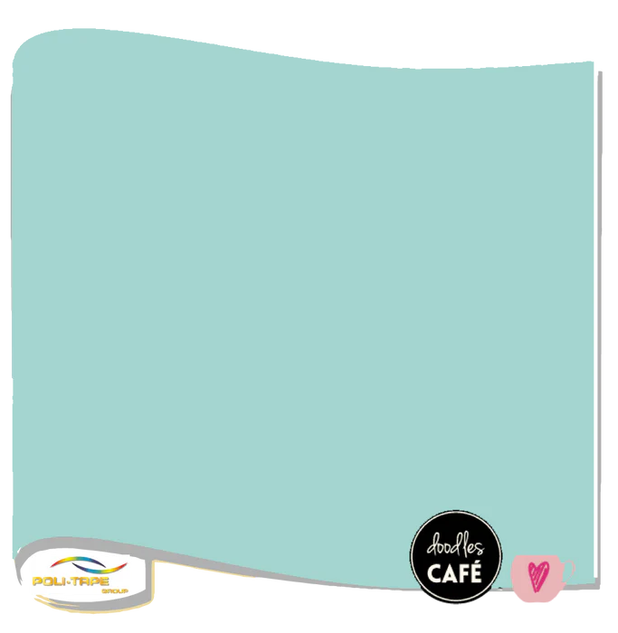 Poli-Flex Turbo - Heat Transfer Vinyl - MINT (30cm x 1m)