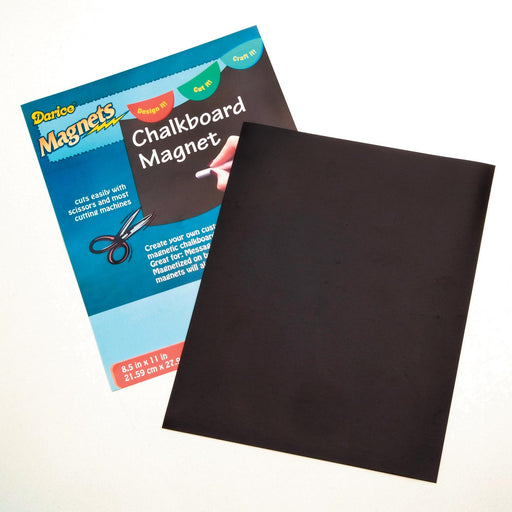 Darice - Chalkboard Magnet - Black - 8.5 in x 11 in