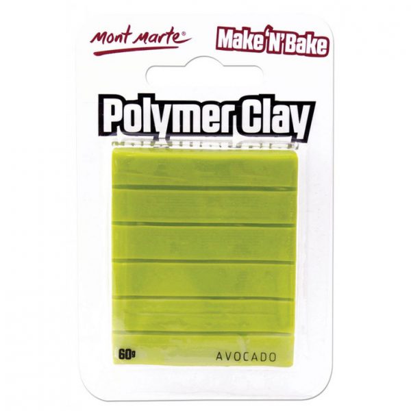 Atlas Paints - Make N Bake - Polymer Clay - 60g - Avocado