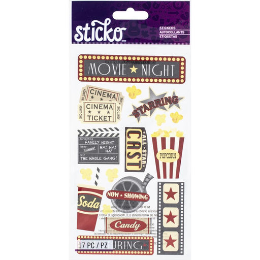 Sticko Stickers - Movie Night