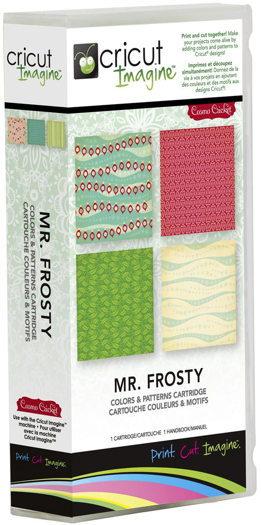 Cricut Cartridges - Imagine Machine - Colors & Patterns - Mr Frosty