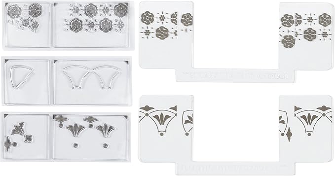 Martha Stewart Crafts - Stamp around the Page - Scrolls and Boughs