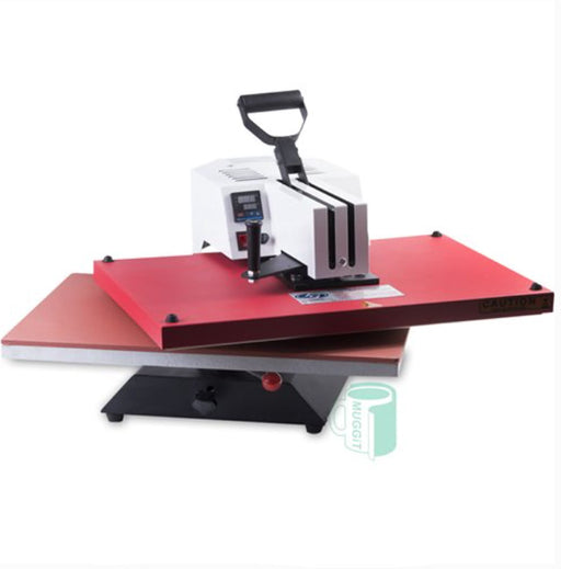 Muggit - Swing Away XL Heat Press - Red/White (60cm x 40cm)