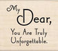 Inkadinkado - Wood Mounted Stamps - My Dear