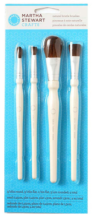 Martha Stewart Crafts - Natural Bristle Brushes