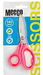 Doodles - Executive Scholastic Scissors - Right Hand - Pink