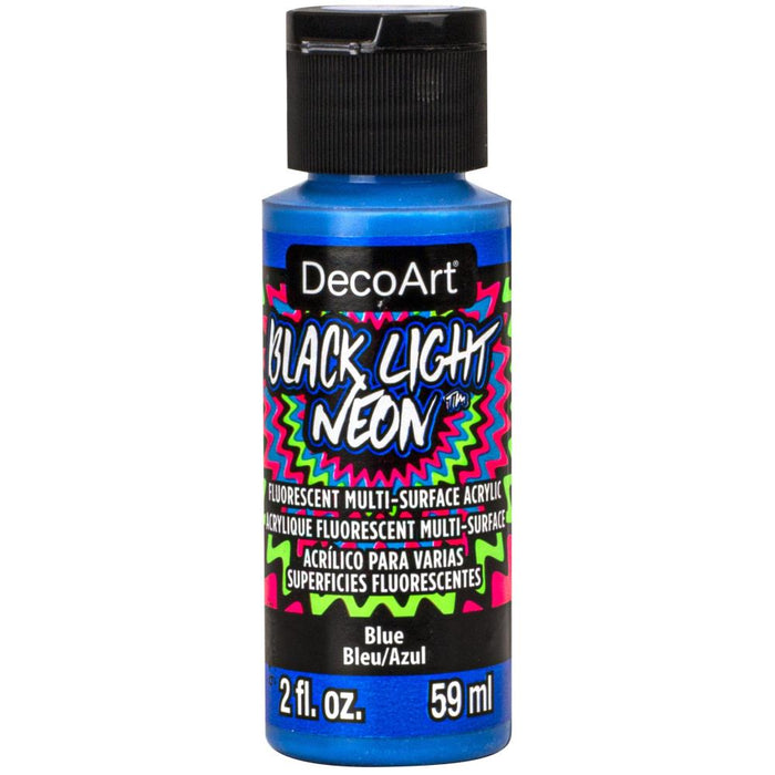 DecoArt - Black Light Neon - Acrylic Paint - Blue