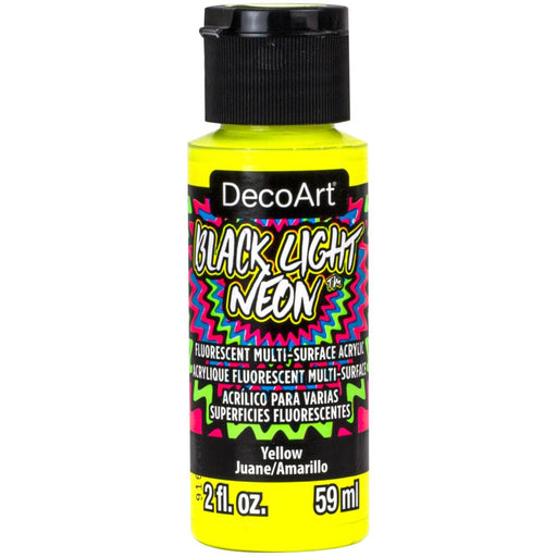 DecoArt - Black Light Neon - Acrylic Paint - Yellow