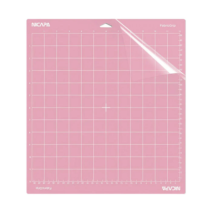 Nicapa - Cutting Mat for Cricut, FabricGrip Mat - 12" x 12" (1pc)