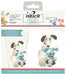 Crafter's Companion - Nitwits - Pawsitivity - 6” Die-Cut Decoupage Topper Pad - For the Love of Dogs
