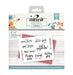 Crafter's Companion - Nitwits - Pawsitivity - Clear Acrylic Stamp Set