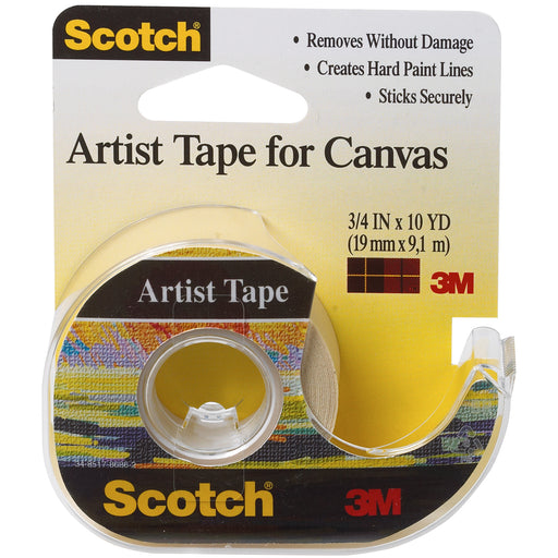 3M - Scotch Artist Tape For Canvas - .75"x10yd