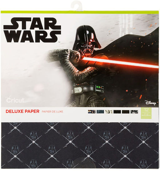 Cricut - 12"x12" Deluxe Paper 12/Pkg - Star Wars Galactic Empire