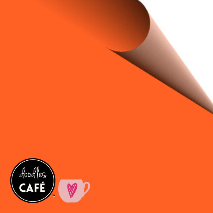 Poli-Flex Turbo - Heat Transfer Vinyl - OANGE(30cm x 1m)