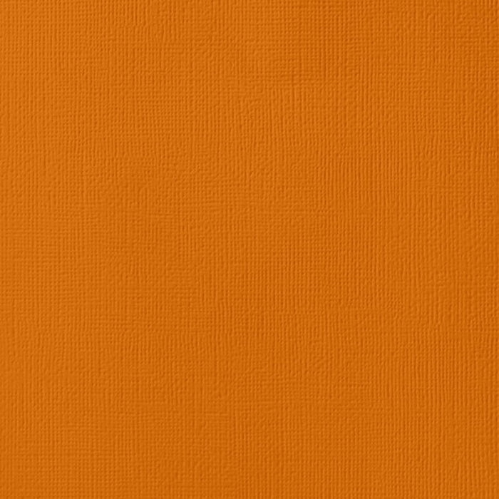 American Crafts - 12'x12" Textured Cardstock - Rust - 1 Sheet