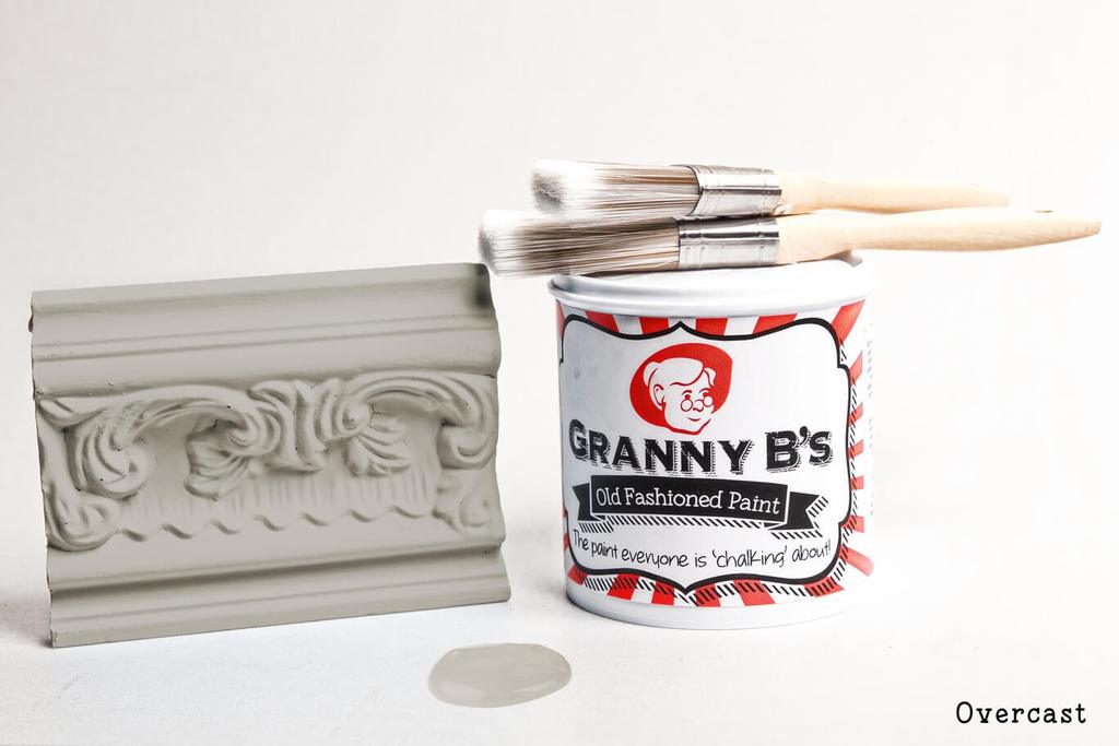 Granny B's - Old Fashioned Paint - Overcast (Mid Grey) - 125ml