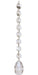 David Tutera - Bridal Collection - Teardrop Accent Crystal Garland