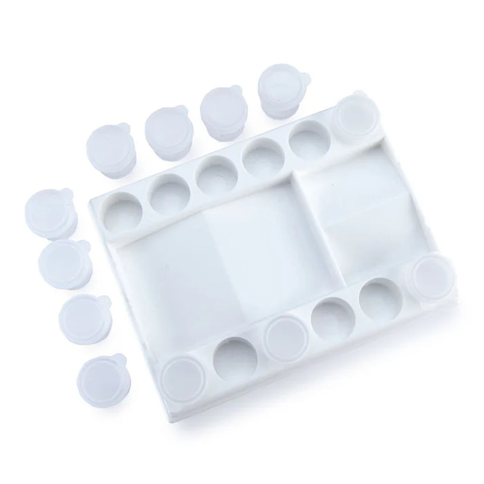 Royal & Langnickel - Palette & Storage Cup Set - 13pc