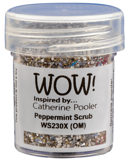 WOW - Embossing Powder -Peppermint Scrub *Catherine Pooler* WS230X (OM)