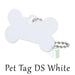 Muggit - Pet Tag - DS White