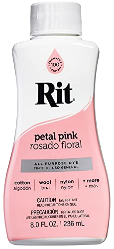 Rit All-Purpose Liquid Dye, Petal Pink 8 Fl Oz