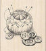 Inkadinkado - Wood Mounted Stamp - Pin Cushion