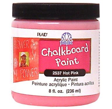 Plaid - Chalkboard Paint - Hot Pink - 236ml