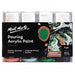 Atlas Paints - Mont Marte Pouring Acrylic 60ml 4 Piece Set - Rainforest