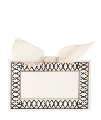 Anna Griffin - Printable Note/Place Cards - Black and Ivory
