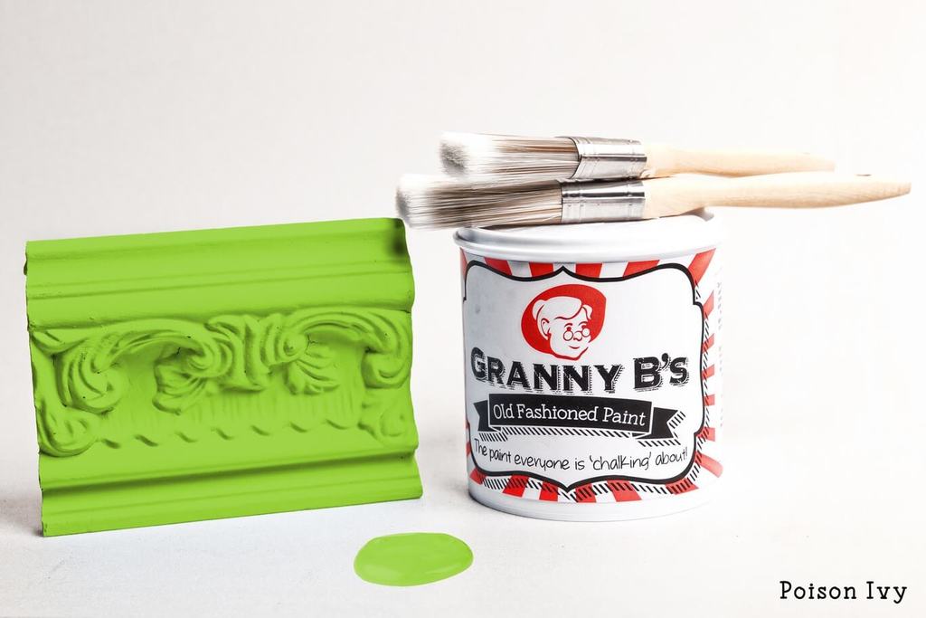 Granny B's - Old Fashioned Paint - Poison Ivy (Bright Green) - 125ml