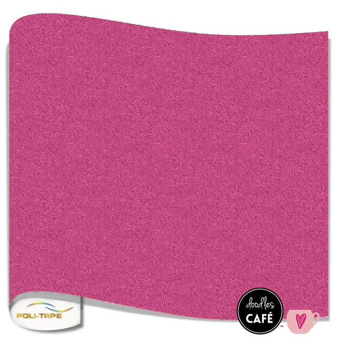 Poli-Flex Pearl Glitter - Heat Transfer - Pink (1m x 25cm)