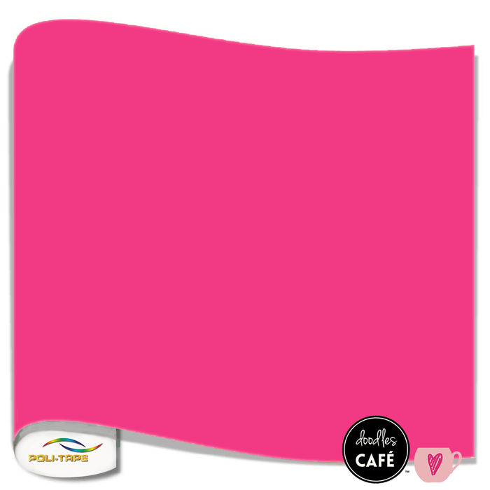 Poli-Flex Premium - Heat Transfer Vinyl - Fuchsia (1m x 25cm)