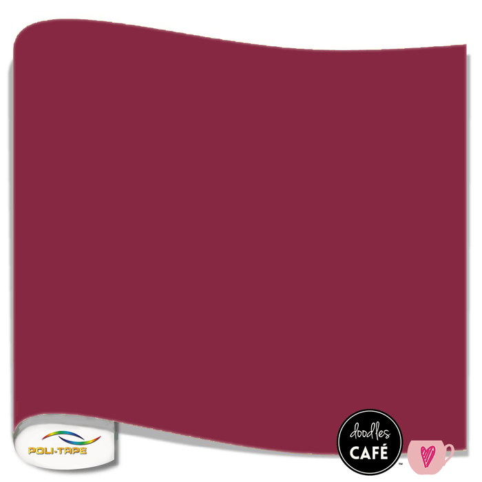 Poli-Flex Premium - Heat Transfer Vinyl - Bordeaux (1m x 25cm)