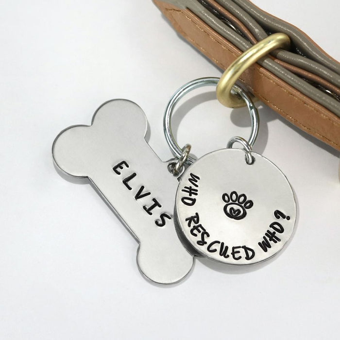 ImpressArt - Signature Metal Stamp - Paw Print Heart - 6mm