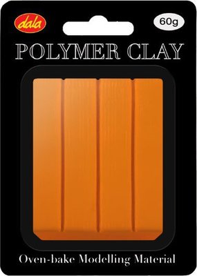 Dala - Polymer Clay - 60gram - Orange