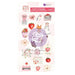 Strawberry Milkshake Puffy Stickers 20/Pkg