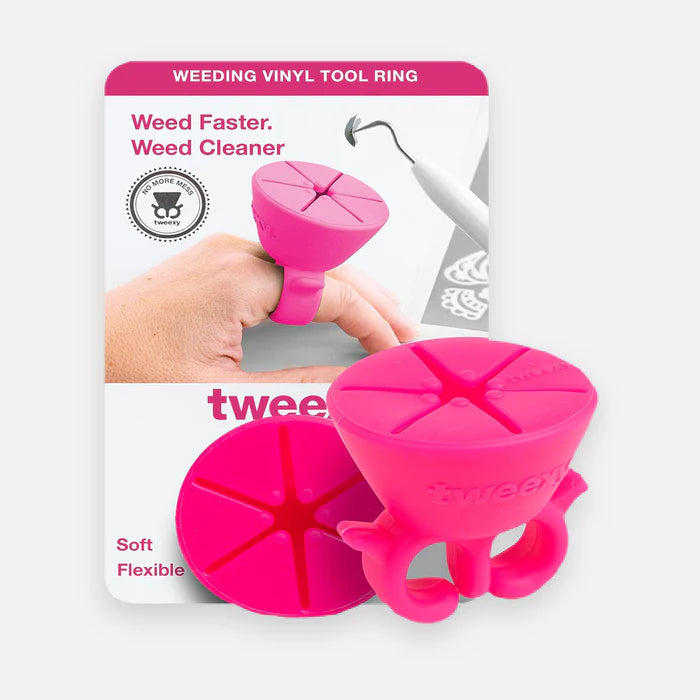 Doodles - Tweexy Ring Holder Vinyl Weeder - Pink