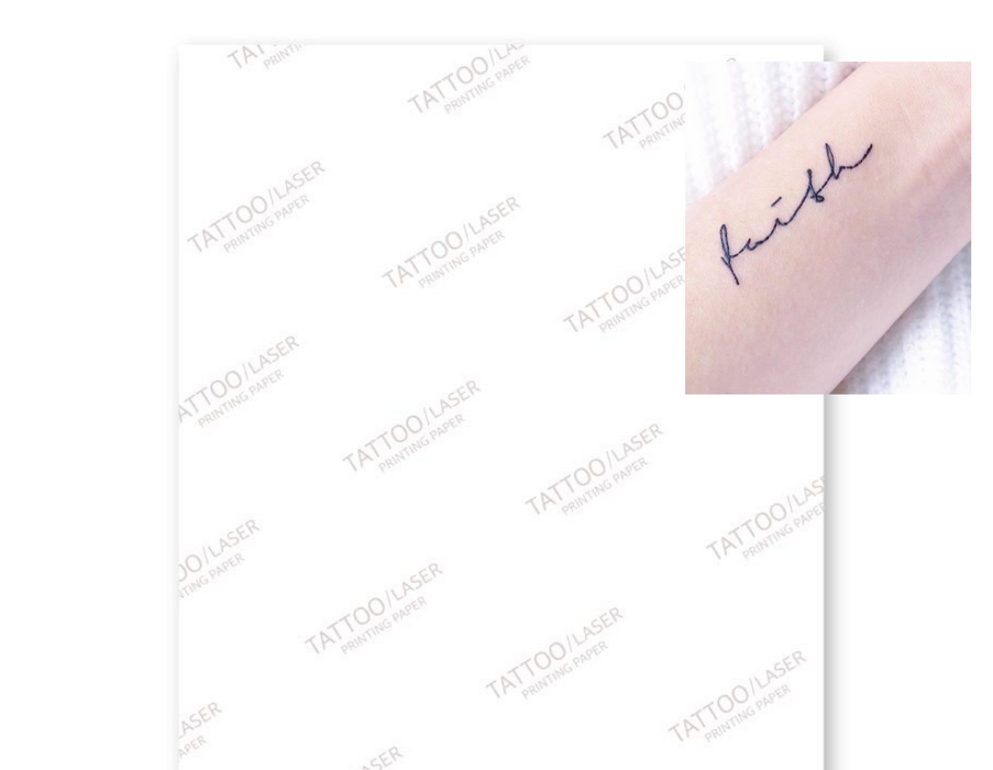 Doodles - Temporary Tattoo Paper - A4 - Laser Printers - 5pk