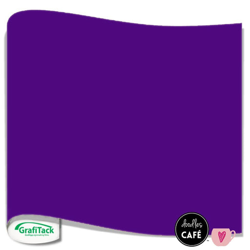 Grafitack - Premium Adhesive Vinyl GLOSS - Purple (30cm x 0.5M)