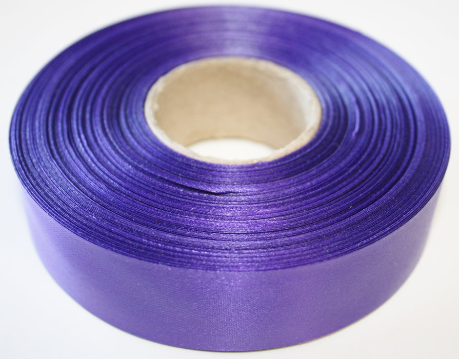 Doodles Cafe - Satin Ribbon - Purple - 25 mm