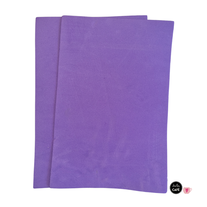 Doodles - A4 Foam Sheets 2mm - Purple - 5 Pack