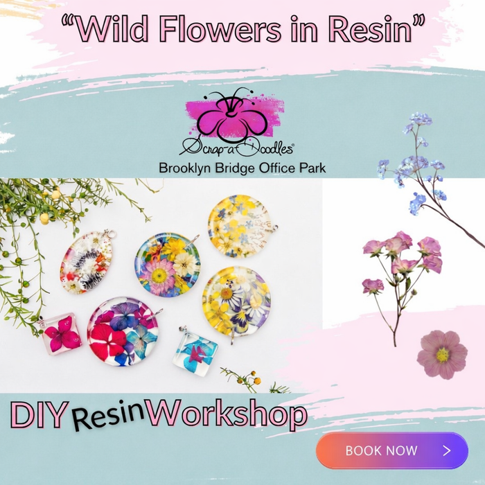 Wild Flowers in Resin – A Creative Morning - Resin Workshop - 9 May 2026