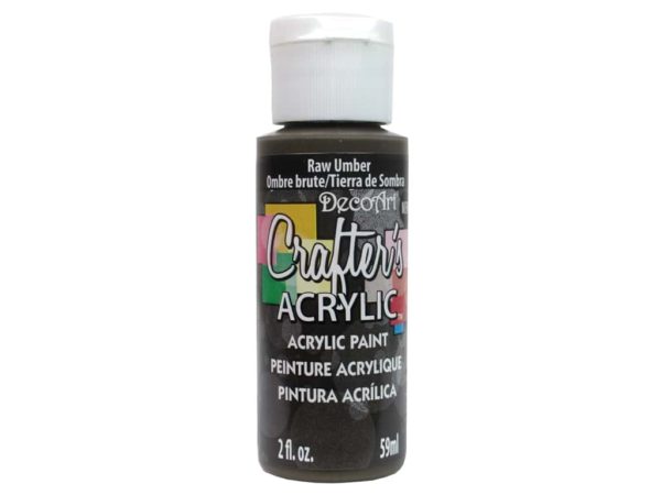 DecoArt - Crafter's Acrylic Paint - Raw Umber