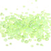 Doodles - Flat Back Acrylic Pearls - 3mm - Light Green/Lime