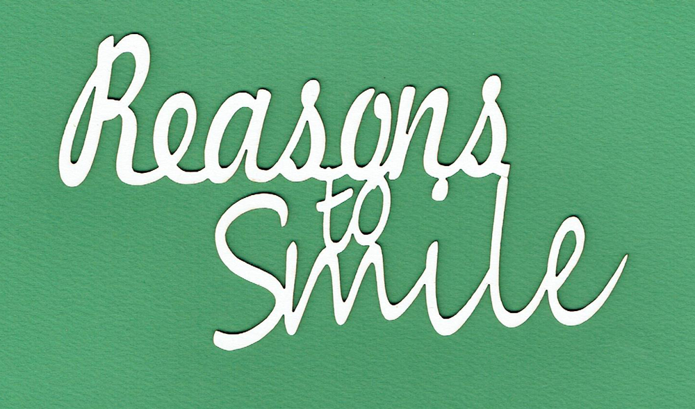 Leah Donna - Chipboard Embellishment - Reasons to Smile