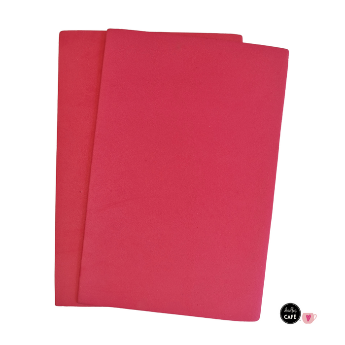 Doodles - A4 Foam Sheets 2mm - Red - 5 Pack