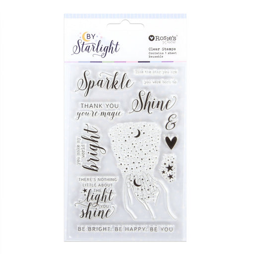 Rosie's Studio - Clear Stamps - By Starlight