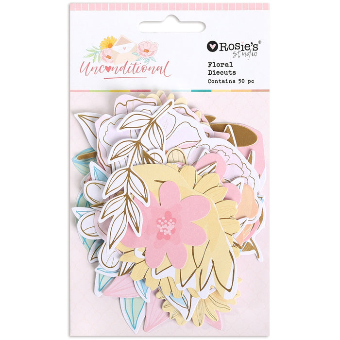 Rosie's Studio - Floral Diecuts - Unconditional