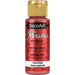 DecoArt - Dazzling Metallics - Acrylic Paint - 2oz - Royal Ruby