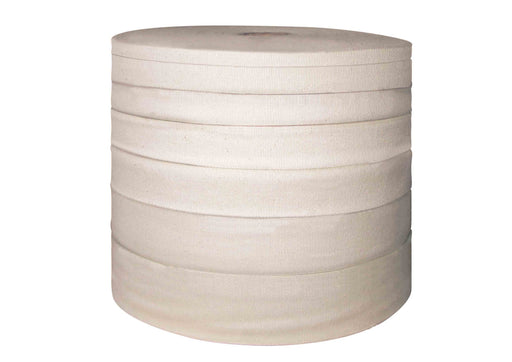 Plain Weave Cotton Tape - Natural - 20mm x 1meter